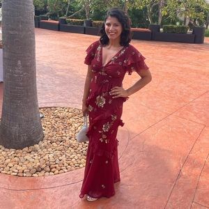 ASOS DESIGN embellished gown